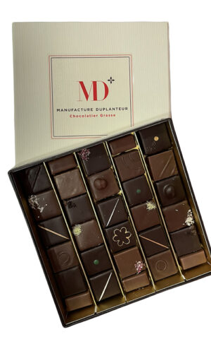 Coffret 25 pièces petits chocolats