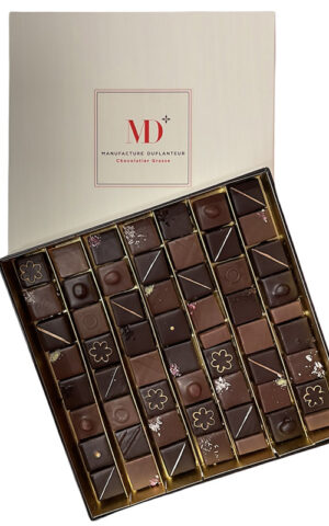 Coffret 56 pièces petits chocolats