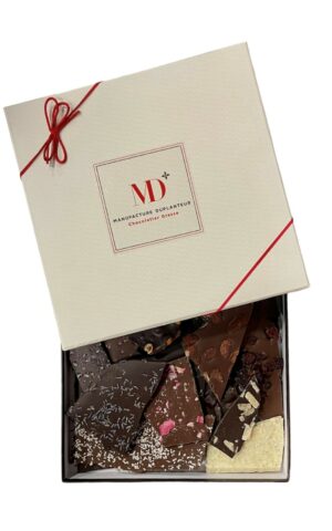 Coffret d'éclats de chocolat 800g