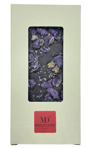 chocolat fleurs Sierra-Leone 45% violette