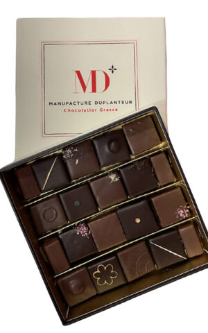 Coffret 20 pièces petits chocolats